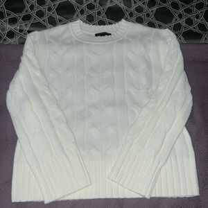 Banana Republic Cream Sweater.